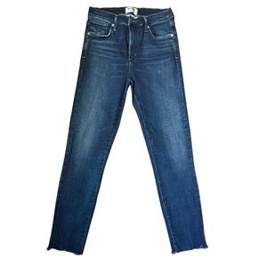 Agolde Dark Blue Denim Jeans